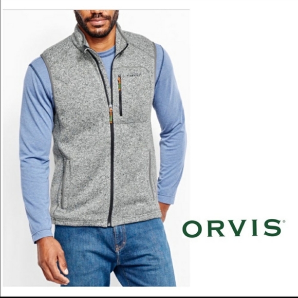 Orvis Other - Orvis Denali Sweater Fleece Zipup Vest